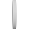 Ekena Millwork Standard Grayson Bullseye Rosette with Square Edge, 8"W x 8"H x 1"P ROSP080X080X100GRY02 - alternate 2